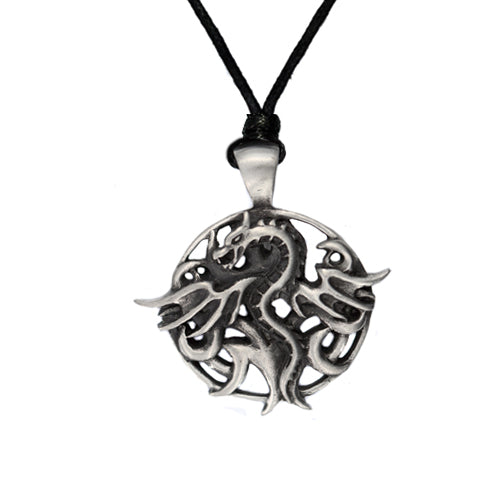 Pewter Dragon Necklace 23