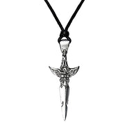 Pewter Spirit Sword Necklace 3