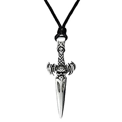 Pewter Spirit Sword Necklace 5