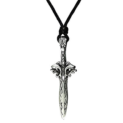 Pewter Spirit Sword Necklace 6