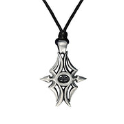 Pewter Tribal Necklace 5