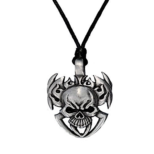 Demon Night Pewter Necklace