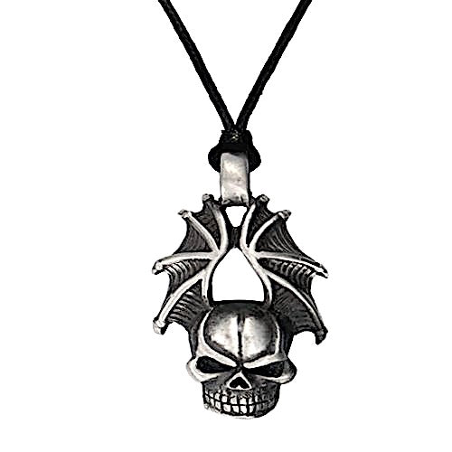 Angel of Death Pewter Necklace