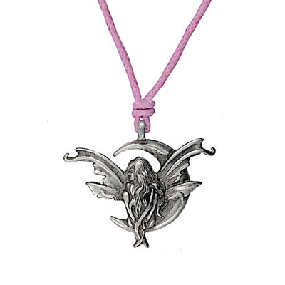 Pewter Fairy Necklace 3